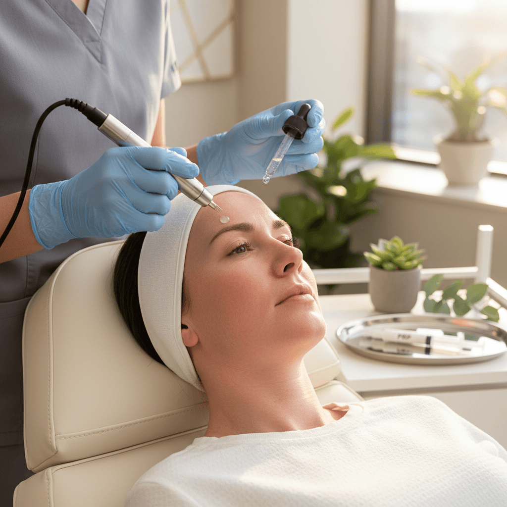 Micro-needling (With PRP or Mesotherapy)